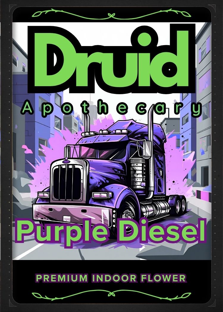 Druid Cultivar Collection Hoodie: Purple Diesel - Image 4