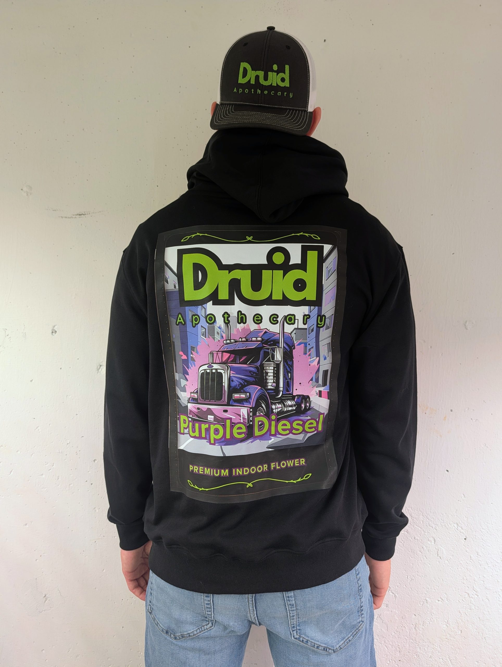 Druid Cultivar Collection Hoodie: Purple Diesel